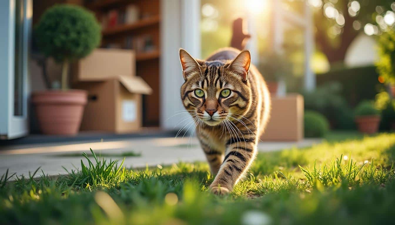 Illustration: Comment bien préparer le déménagement avec son chat pour un changement serein