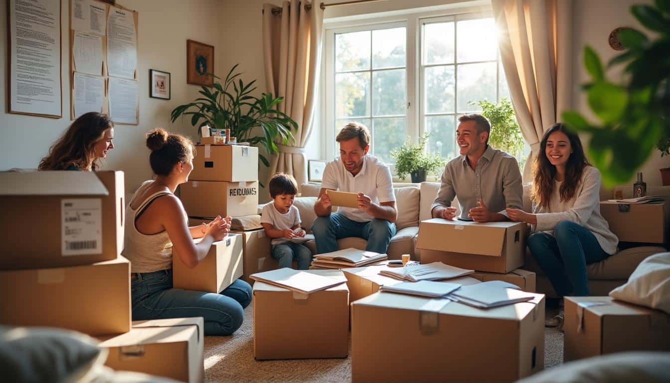 Illustration: Organiser efficacement son déménagement vers l’Angleterre