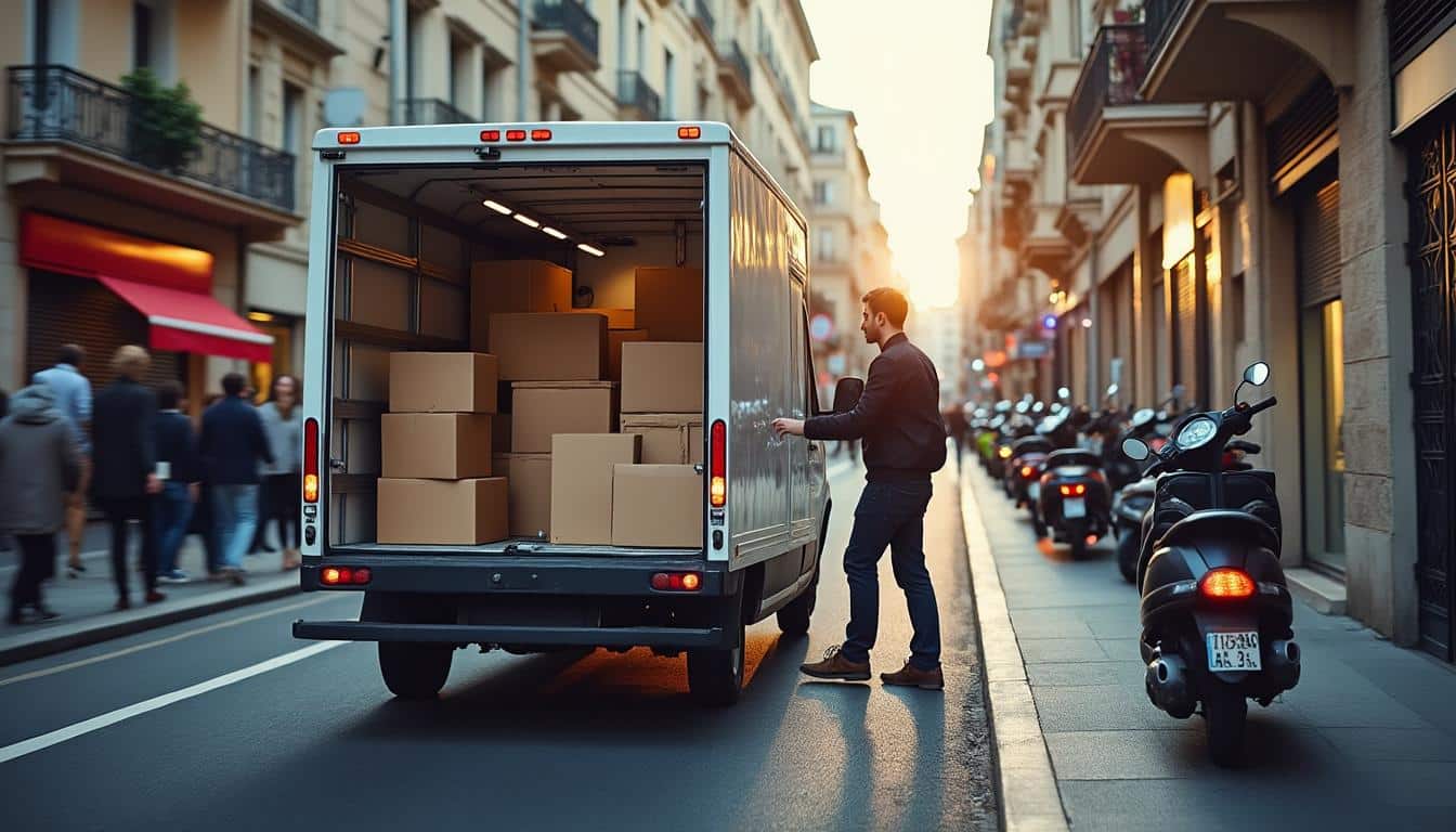 Illustration: Découvrir la location d’utilitaire en plein cœur de Marseille