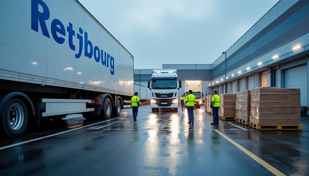 SSDT transport logistique au boulevard de Beaubourg à Croissy-Beaubourg