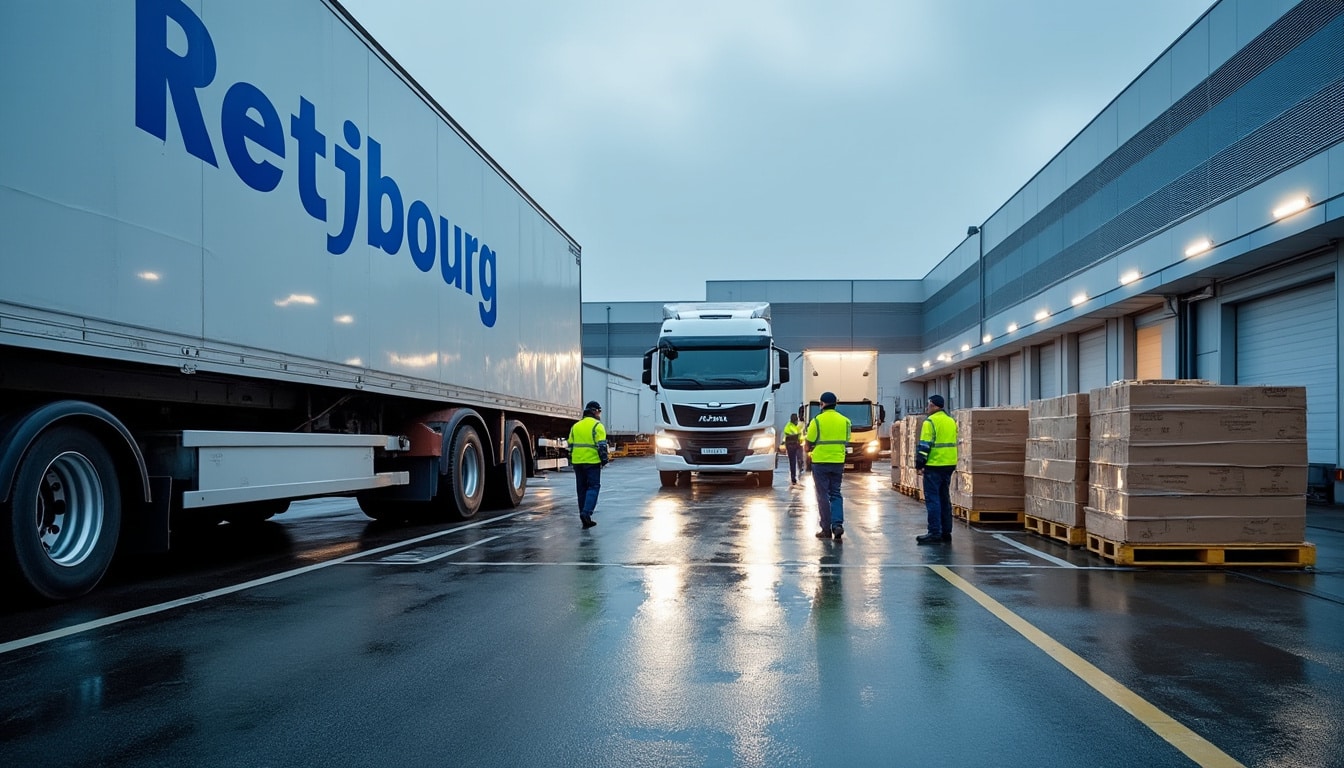 SSDT transport logistique au boulevard de Beaubourg à Croissy-Beaubourg