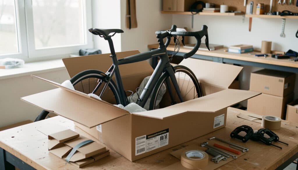 Carton de transport pour vélo : bien emballer sans casse