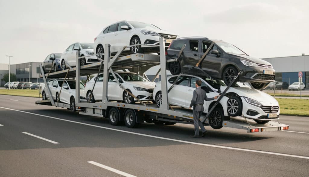 Transport de voiture par camion : prix, délais et options