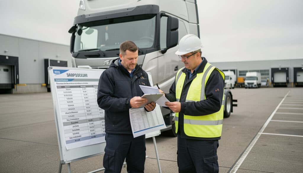 Coefficient dans le transport routier et grille salariale