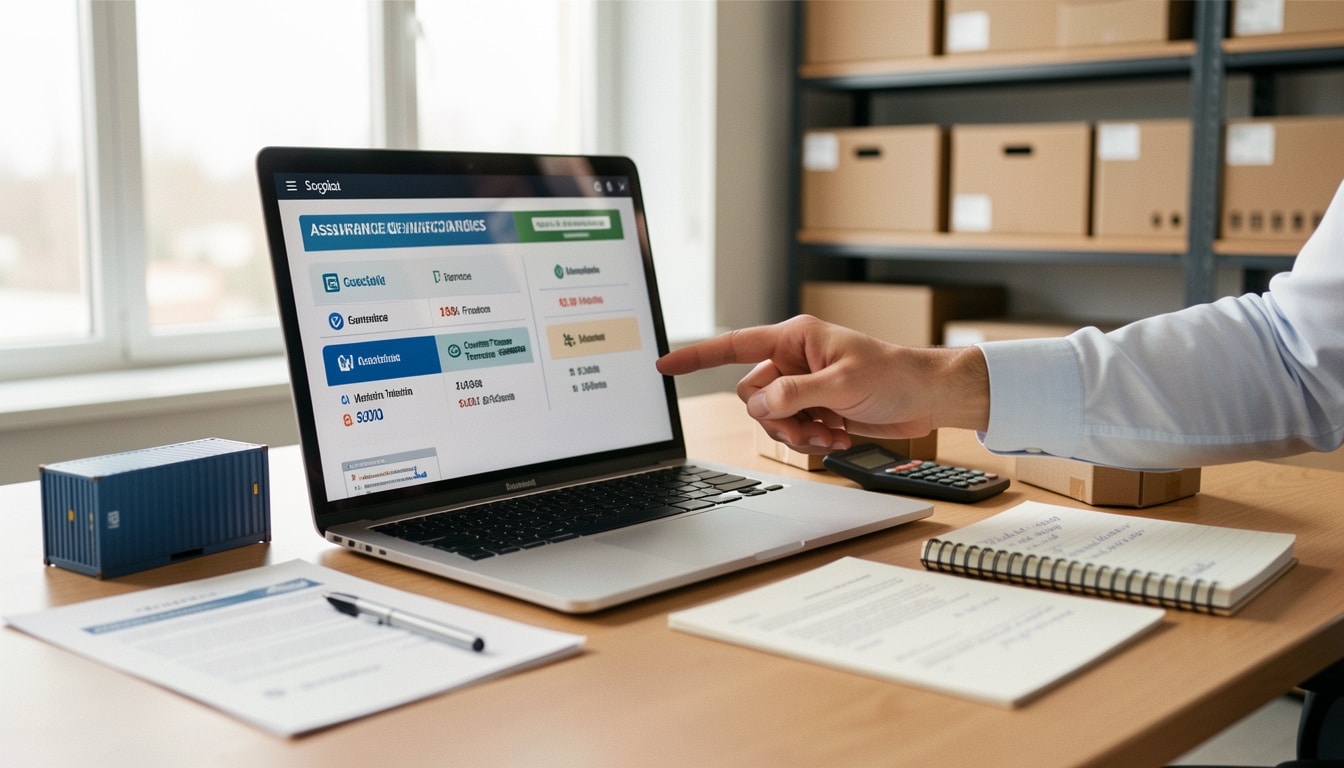 Comment comparer une assurance de marchandises