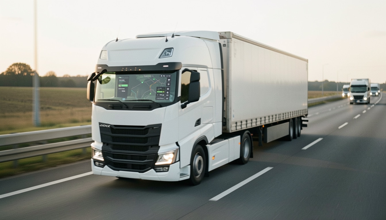 Suivi en temps réel des camions, écoconduite et baisse du TCO