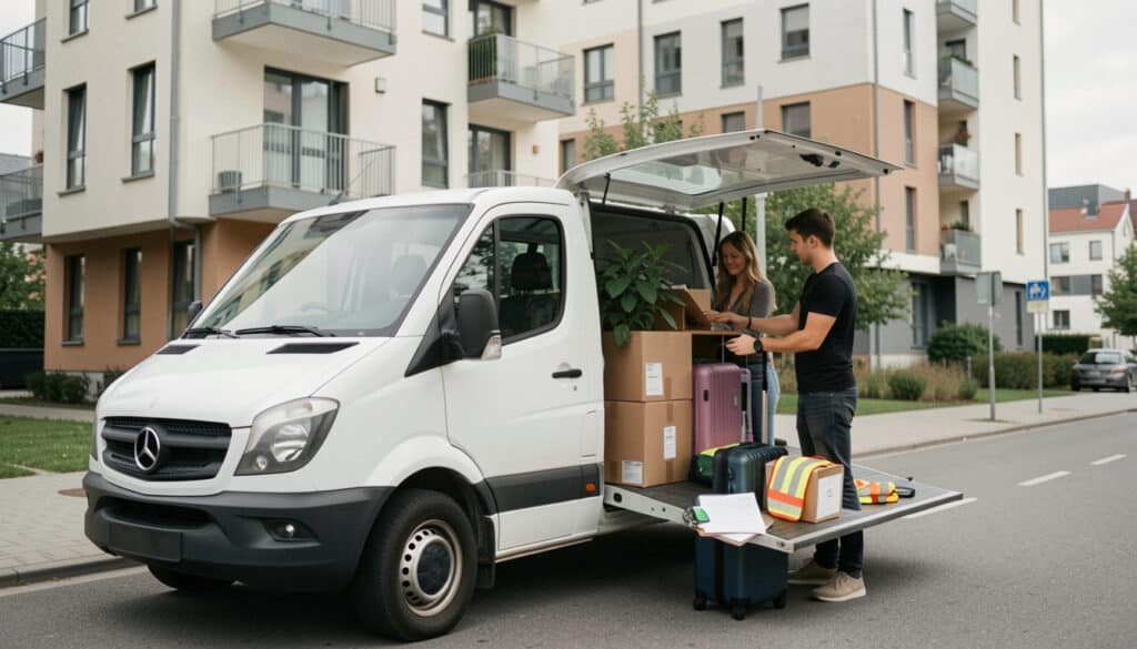 Location d’utilitaire en aller simple pour déménager