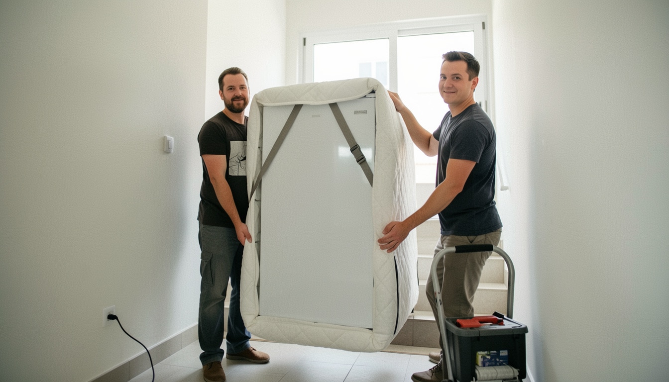 Comment transporter un frigo sans l’abîmer