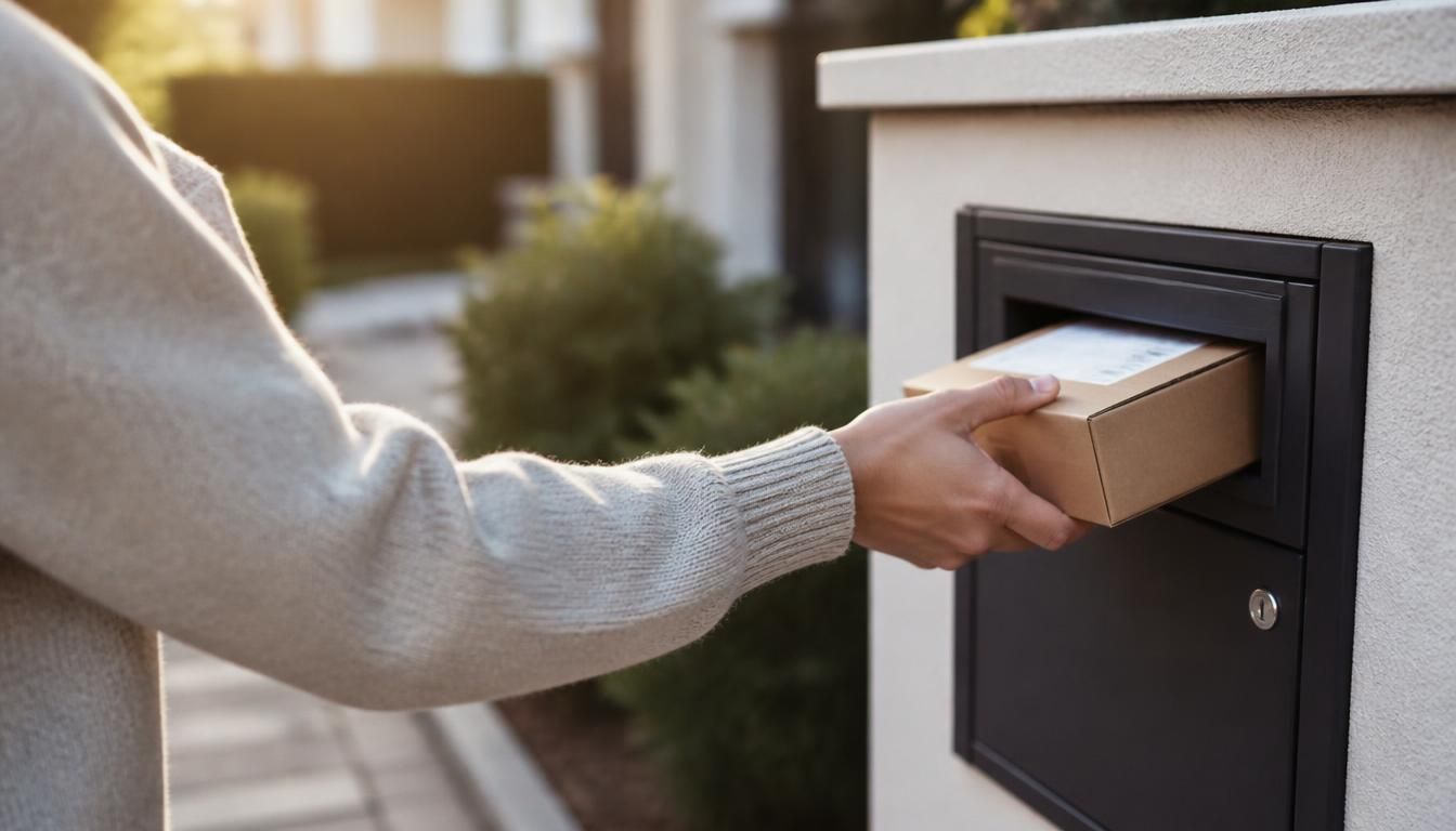 Envoyer un colis depuis sa boîte aux lettres