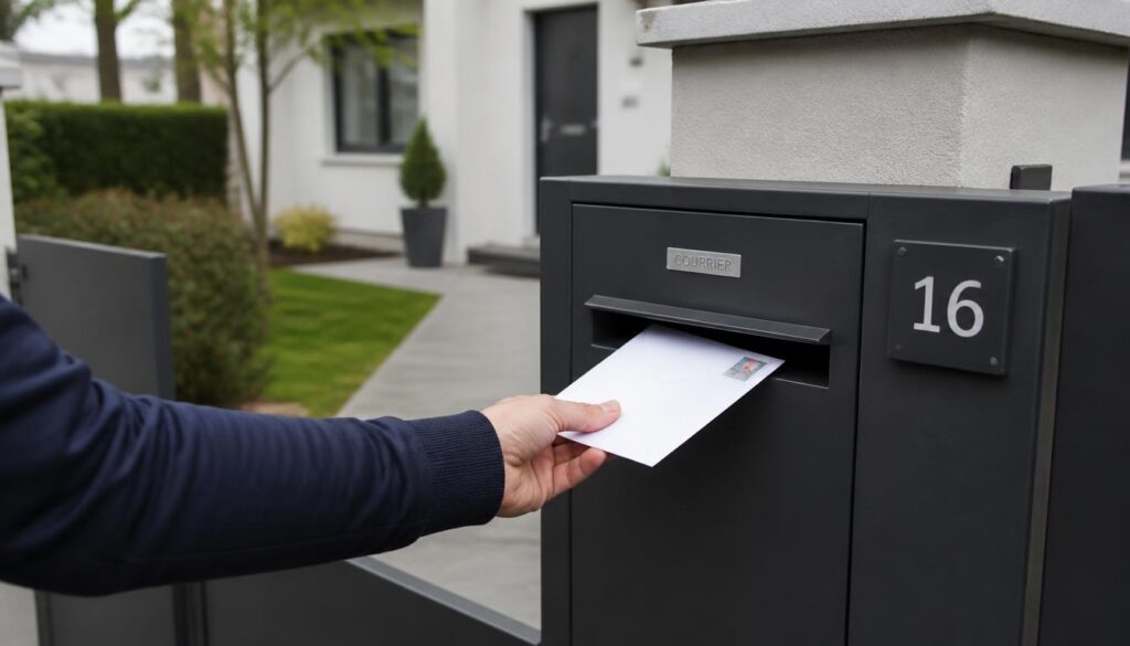 Envoyer un courrier depuis sa boîte aux lettres La Poste