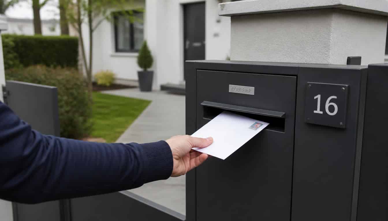 Envoyer un courrier depuis sa boîte aux lettres La Poste