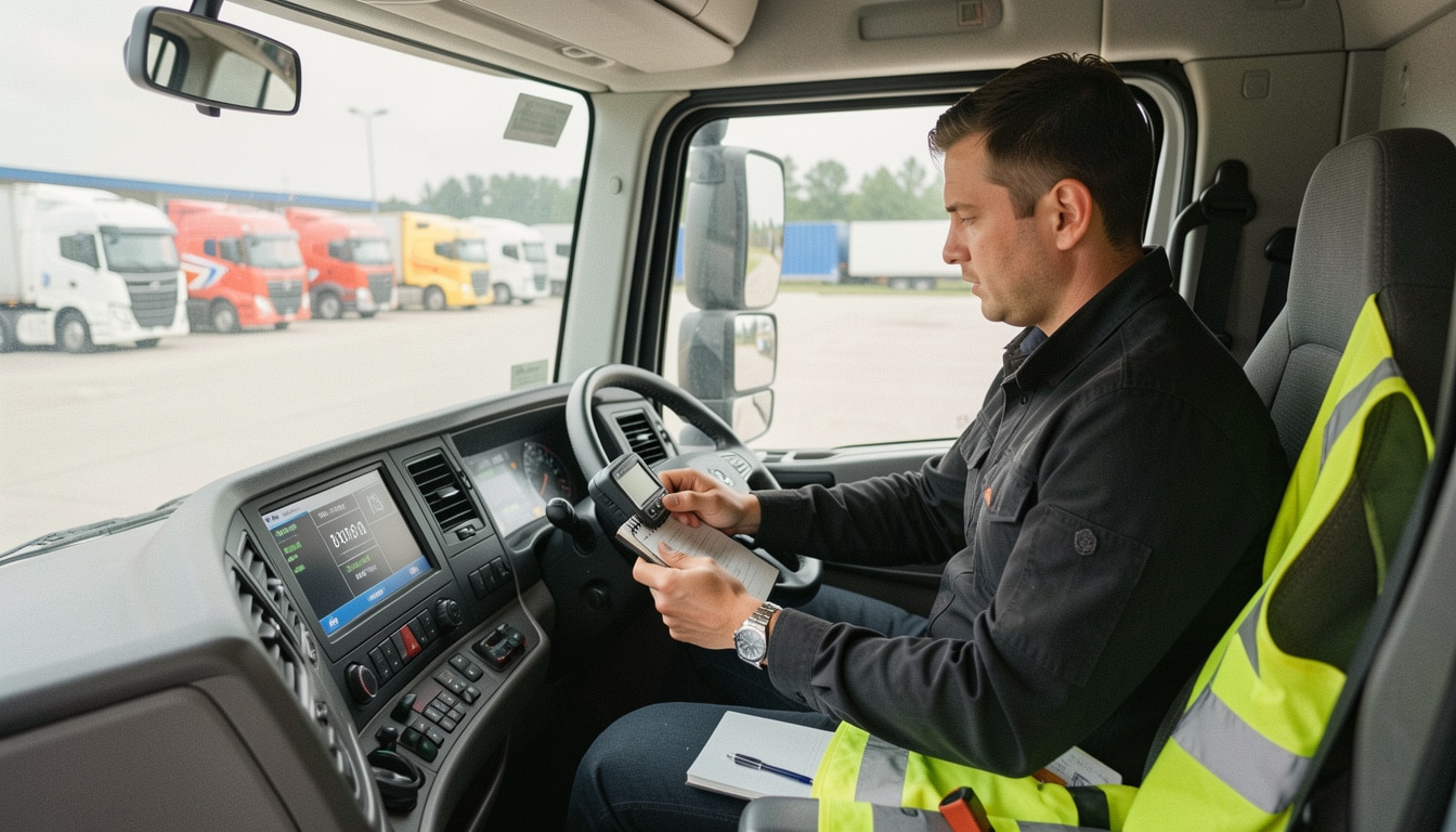 Temps de travail du chauffeur routier : les règles