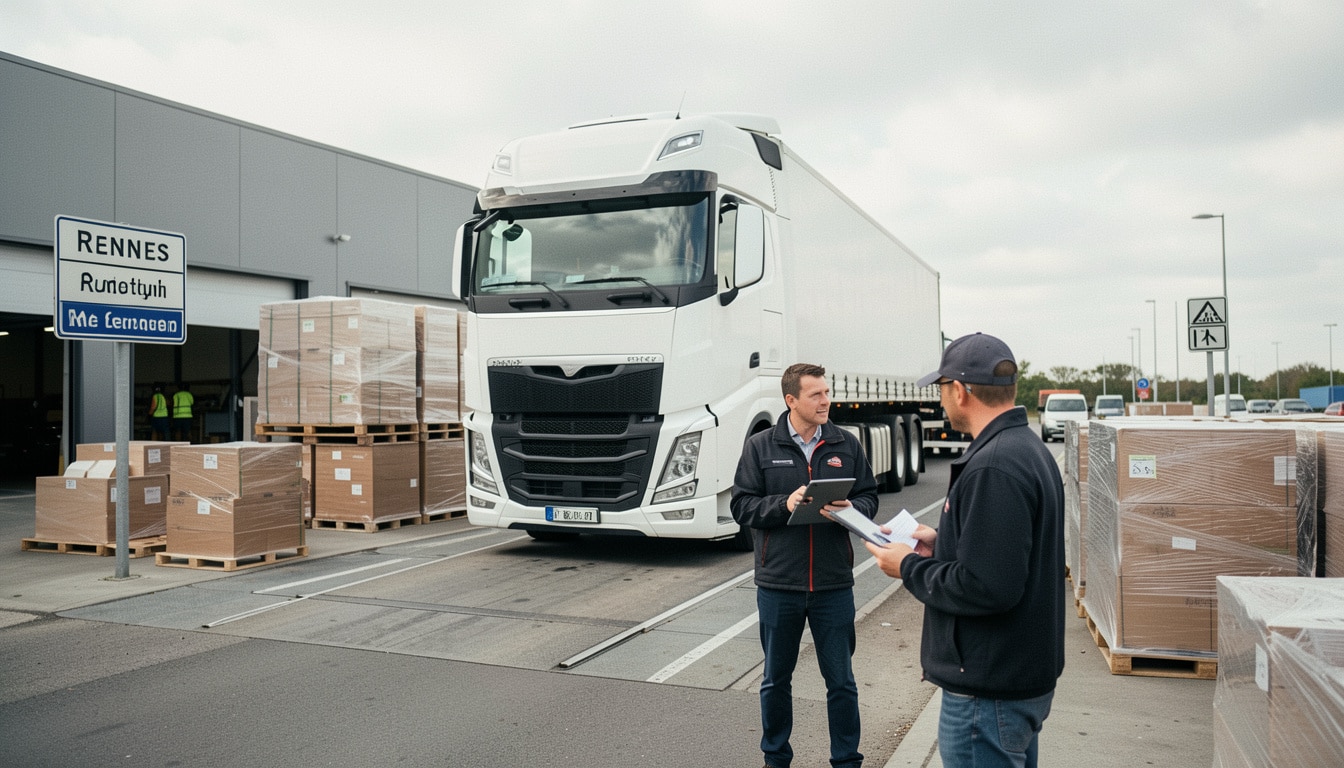 Comment choisir un transporteur routier à Rennes